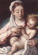 unknow artist The madonna and child oil painting